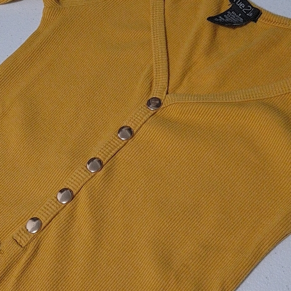 Rue 21 Mustard Yellow Dress - Picture 6 of 7
